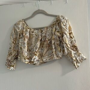 Flower Crop Top